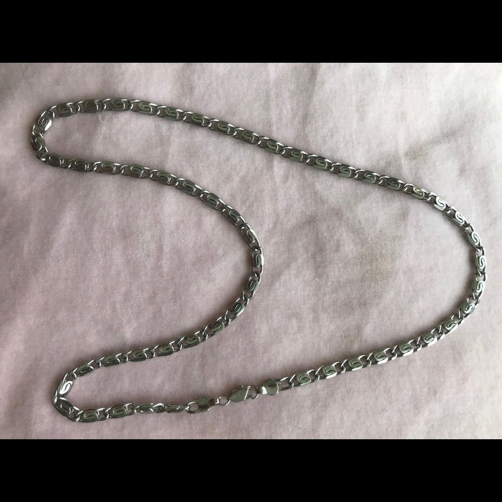 Ladies 24” silver 925 chain